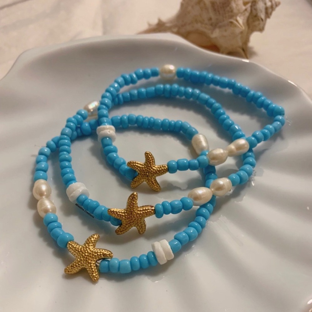 5/$20 ENTIRE SHOP CLEARANCE Starfish women’s bracelet jewelry 🩵🐚